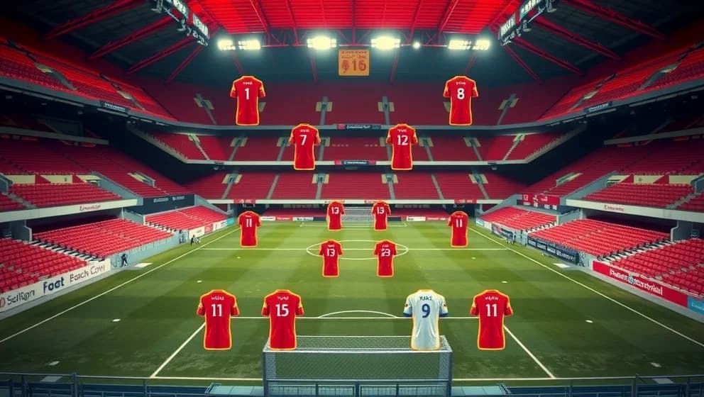 Liverpool FC mot Man Utd laguppställning