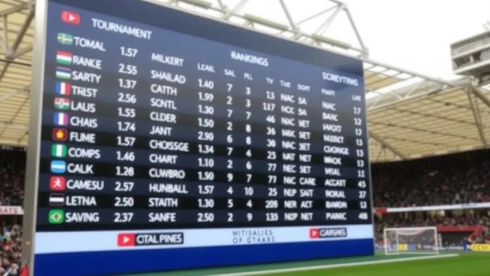 Poängställning i Serbiens herrlandslag i fotboll