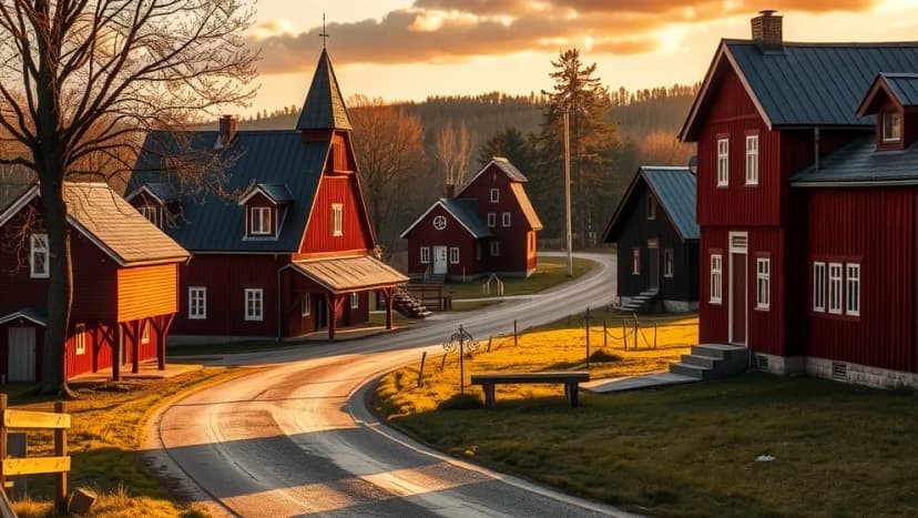 Rollista hem till byn skådespelare bilder